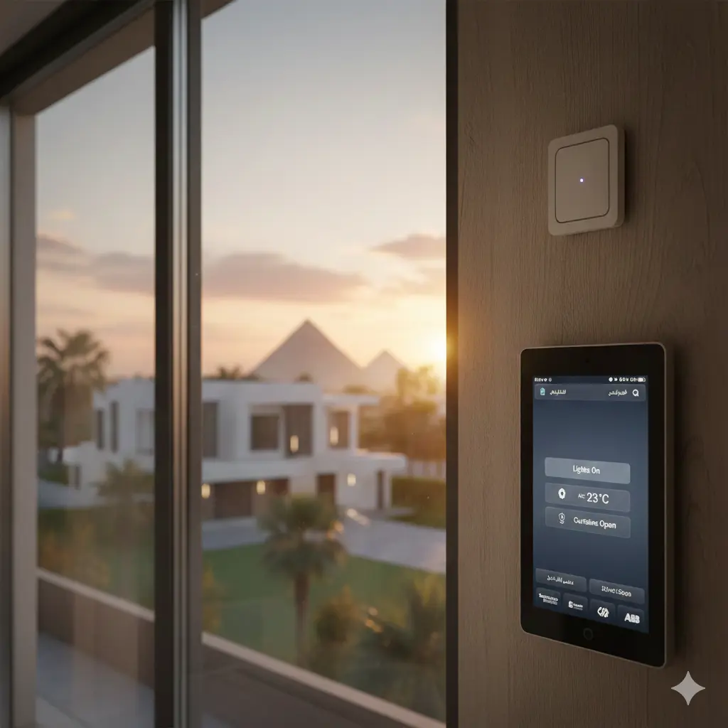 نظام KNX في مصر | دليلك الشامل لتحويل منزلك إلى سمارت هوم (2025)