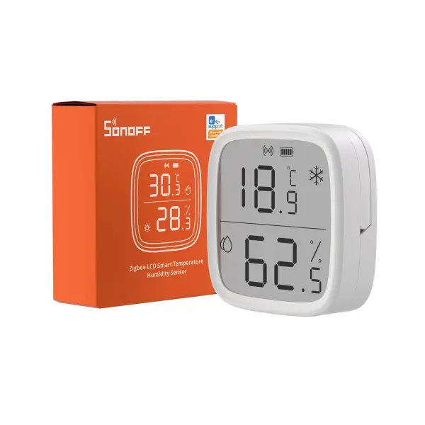 SONOFF SNZB-02D Zigbee LCD Smart Temp & Humidity Sensor