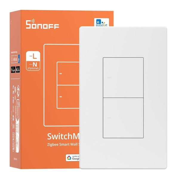 Sonoff ZBM5-2C-120 SwitchMan (2-Gang US Type)