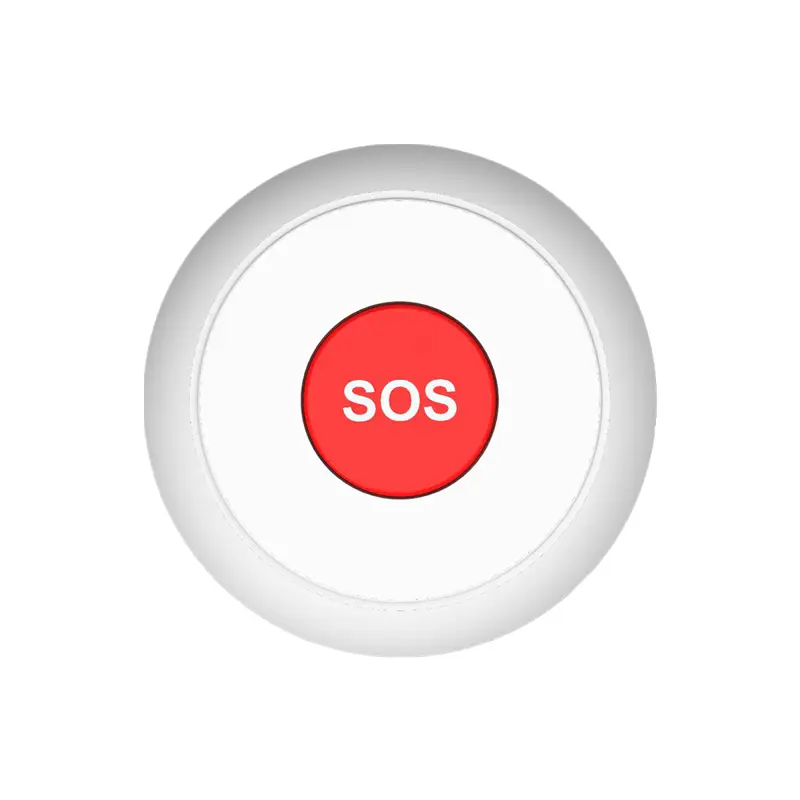 Tolaily Tuya ZigBee SOS-knop Sensor Alarm Ouderen Alarm Waterdicht Noodgeval Paniek Knop Schakelaar Afstandsbediening