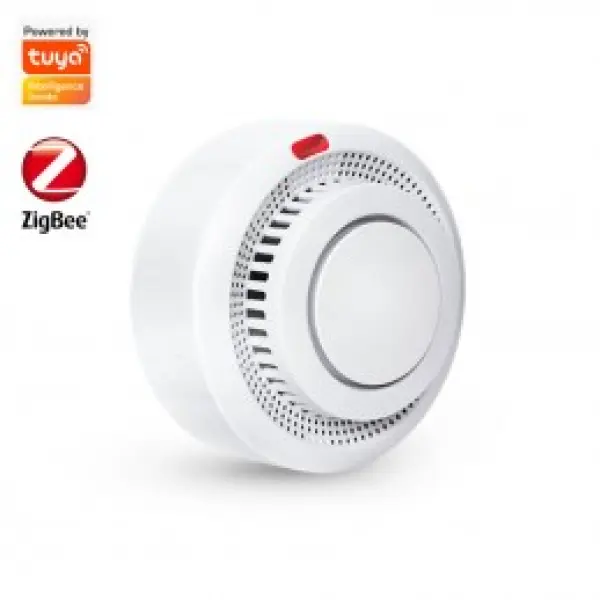 Tuya Smart ZigBee Smoke Sensor Detector - 85dB Alarm & 30m² Coverage