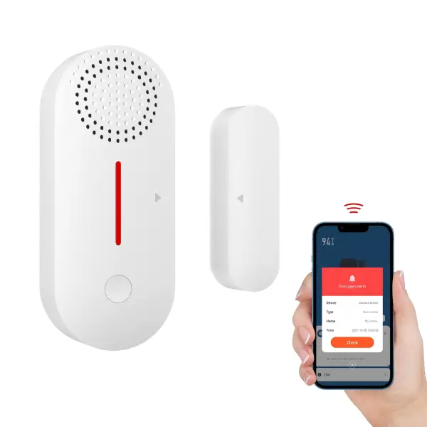 Tuya WiFi Smart Door/Window Alarm Sensor - 100dB Siren